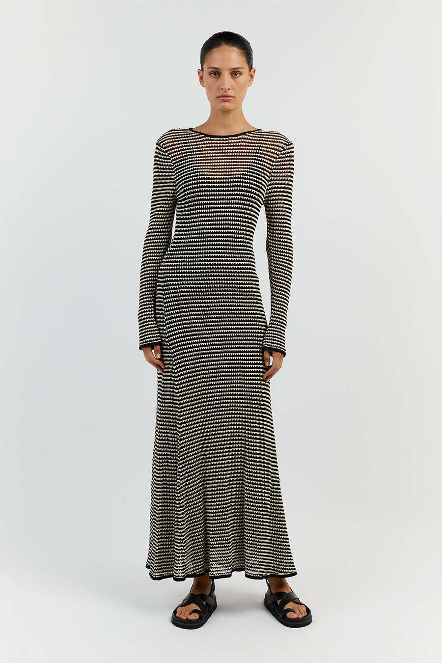 Robe longue fine "Maya"