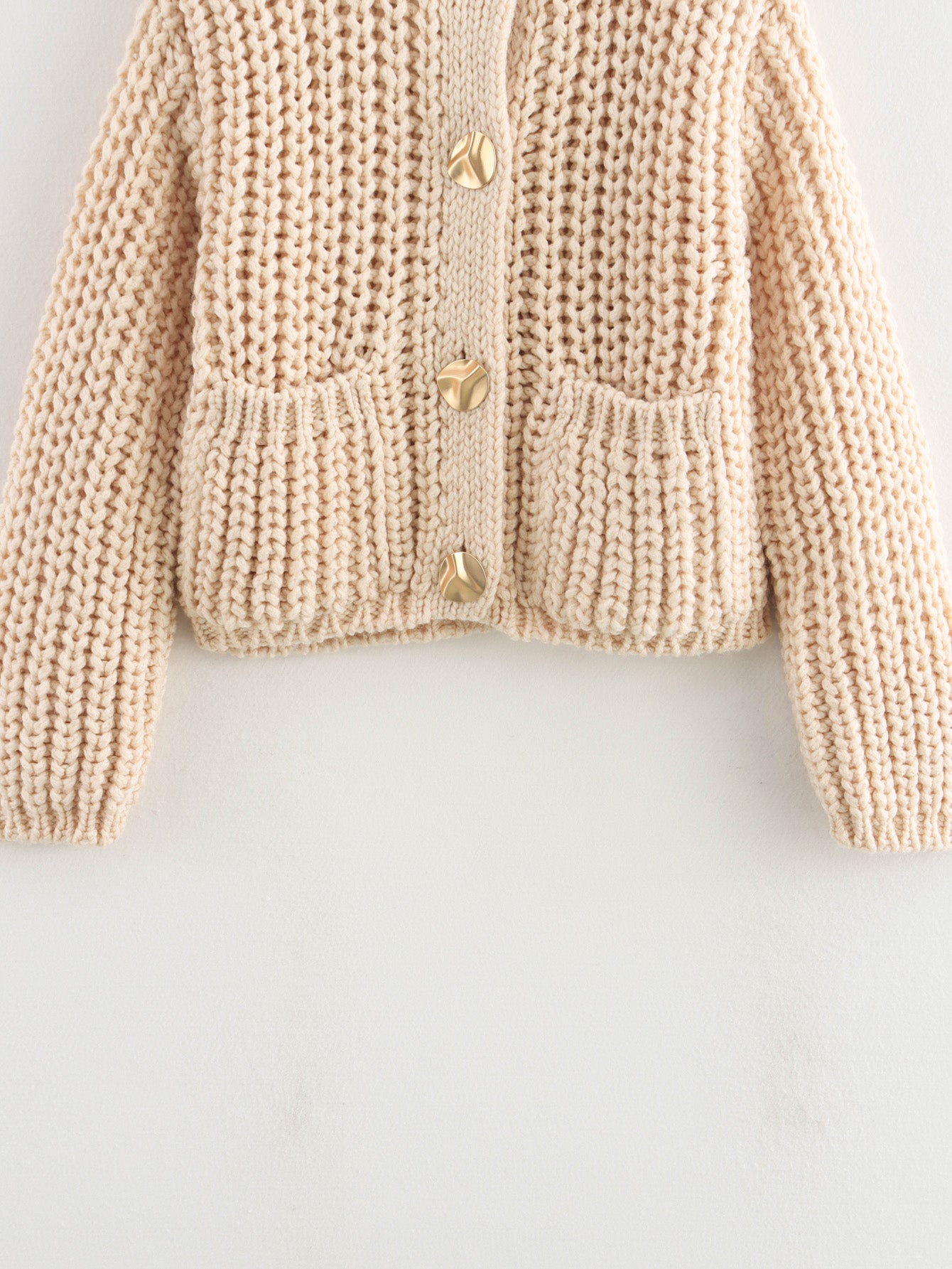 Gilet à col rond et manches longues "Dany" – Confort Classique et Élégance Moderne