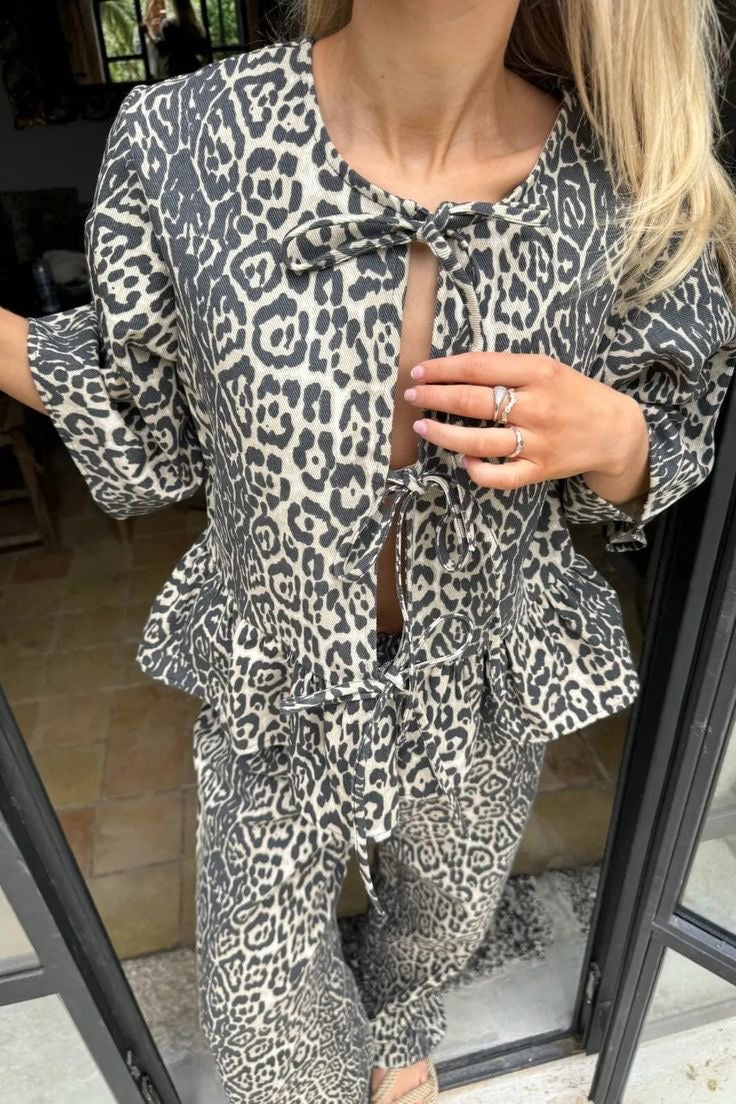 Ensemble léopard ultra-tendance