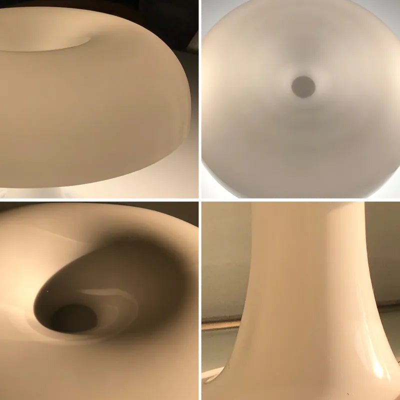 Lampe à poser designer à tête champignon