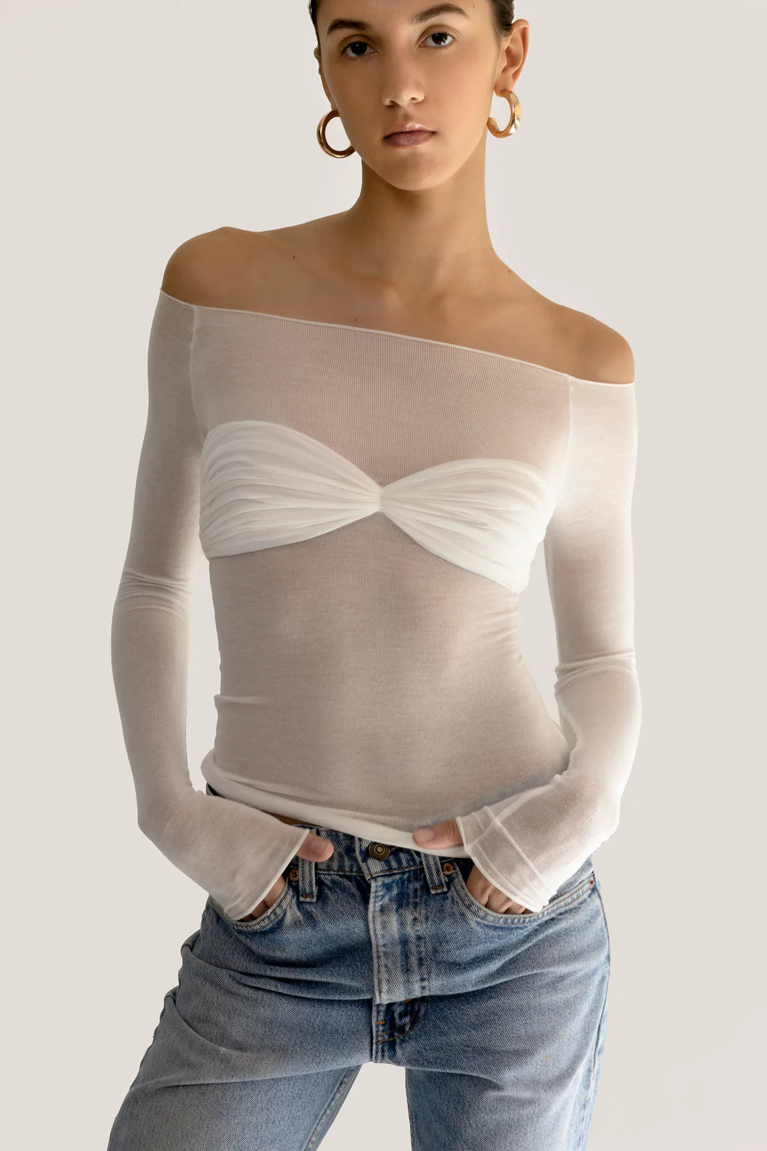 Haut en tricot "Lenie"