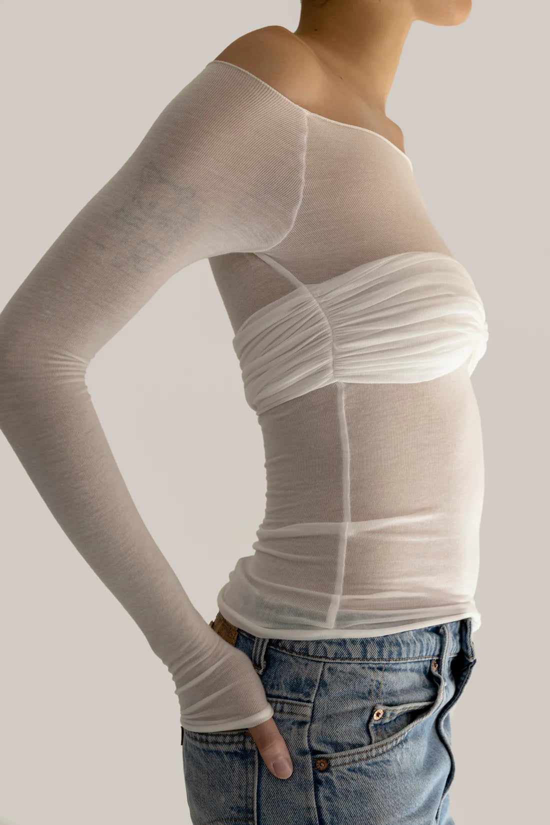 Haut en tricot "Lenie"