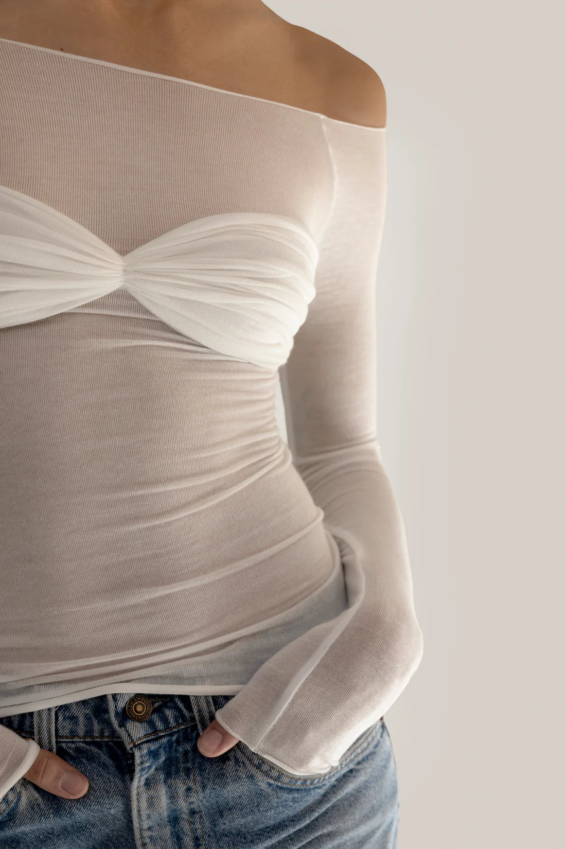 Haut en tricot "Lenie"