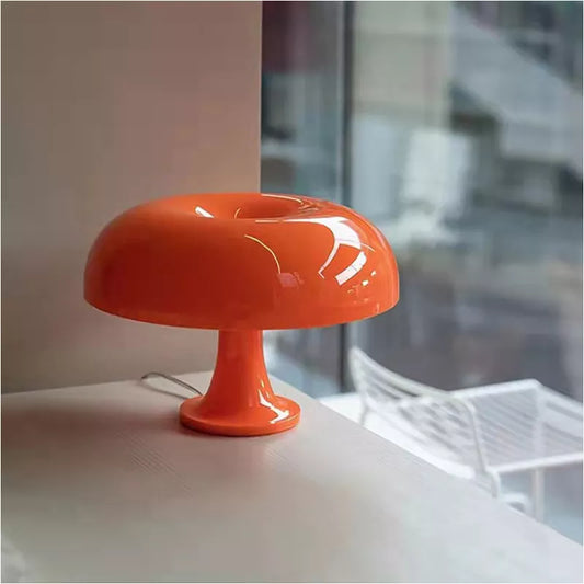 Lampe à poser designer à tête champignon