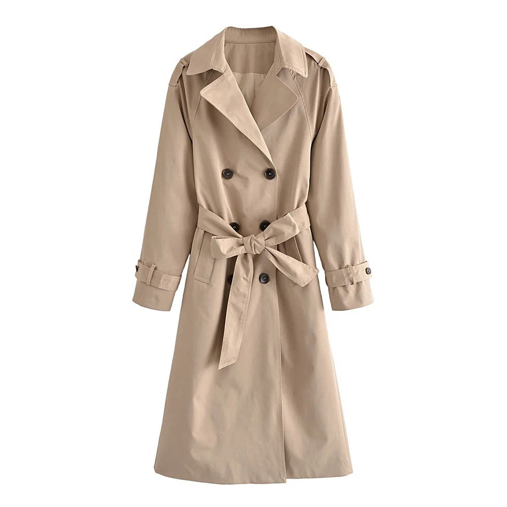 Trench boutonné "Clarisse"