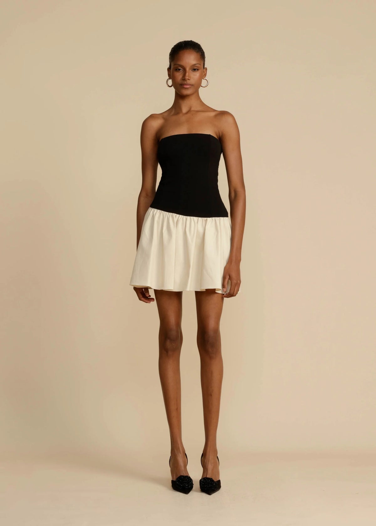 Robe courte bustier "Auriga"