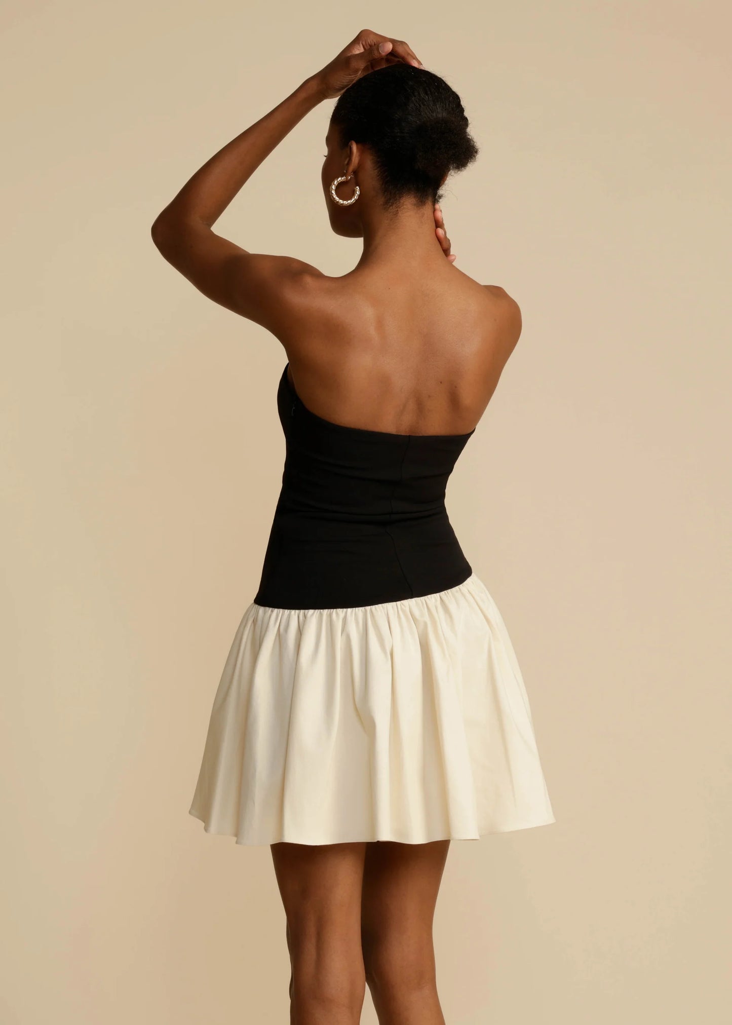 Robe courte bustier "Auriga"