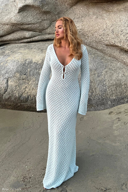 Robe maxi crochet "Kelly"