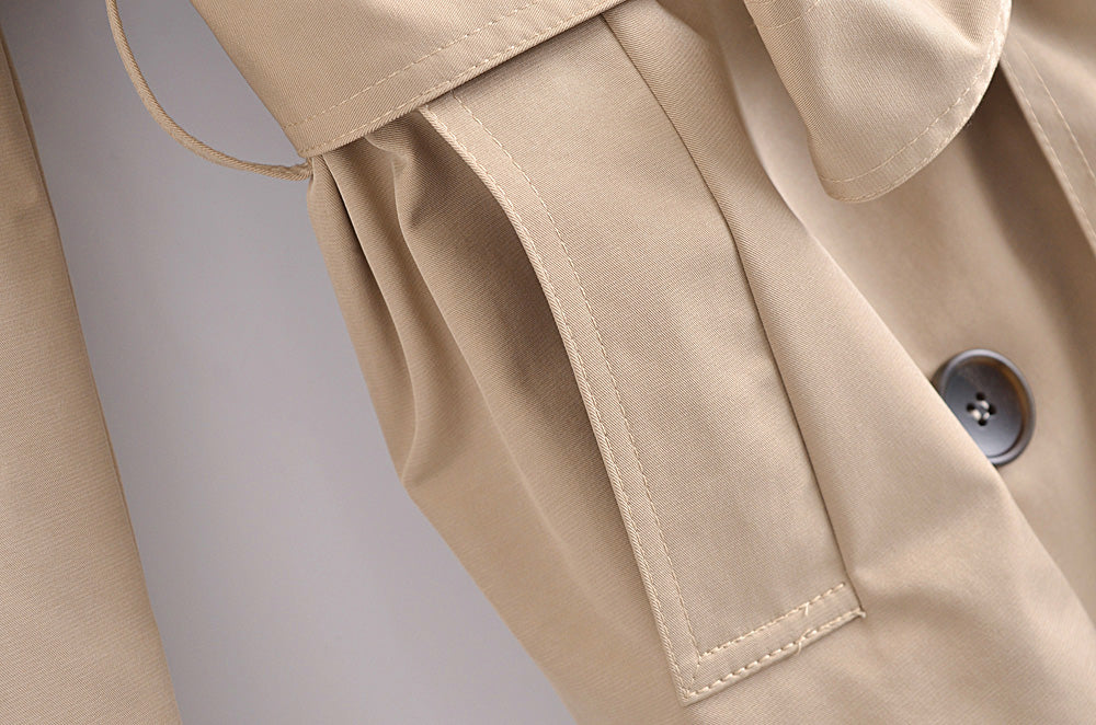Trench boutonné "Clarisse"