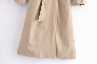 Trench boutonné "Clarisse"