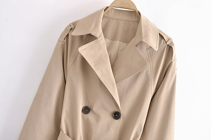 Trench boutonné "Clarisse"