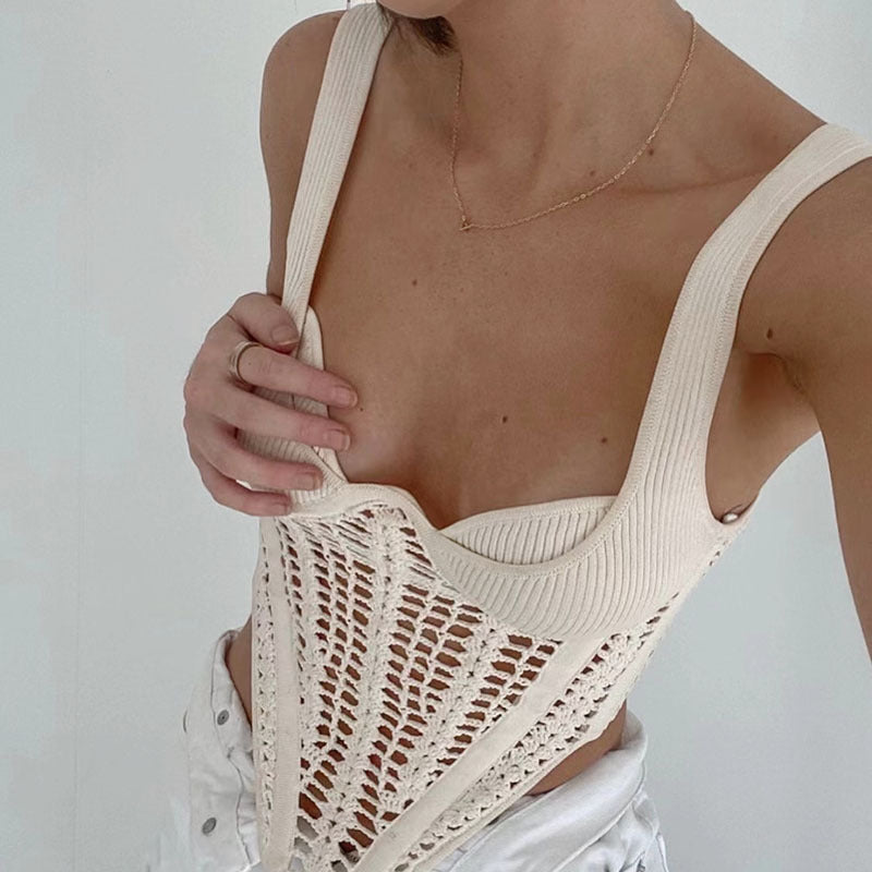 Top corsé "Lila" fait mains - 2 coloris