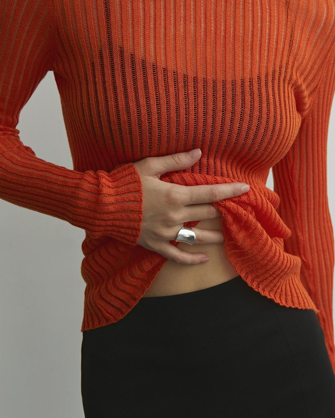Pull fin transparent "Lina" 3 coloris