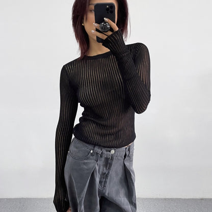 Pull fin transparent "Lina" 3 coloris