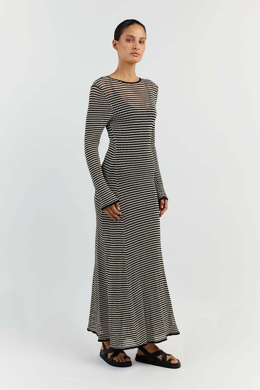 Robe longue fine "Maya"