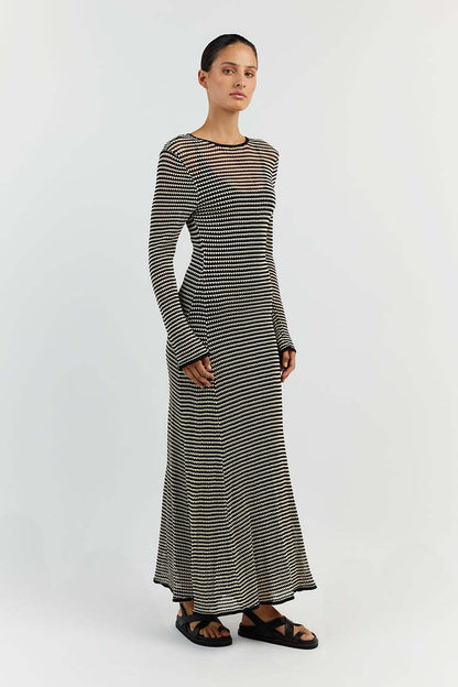 Robe longue fine "Maya"