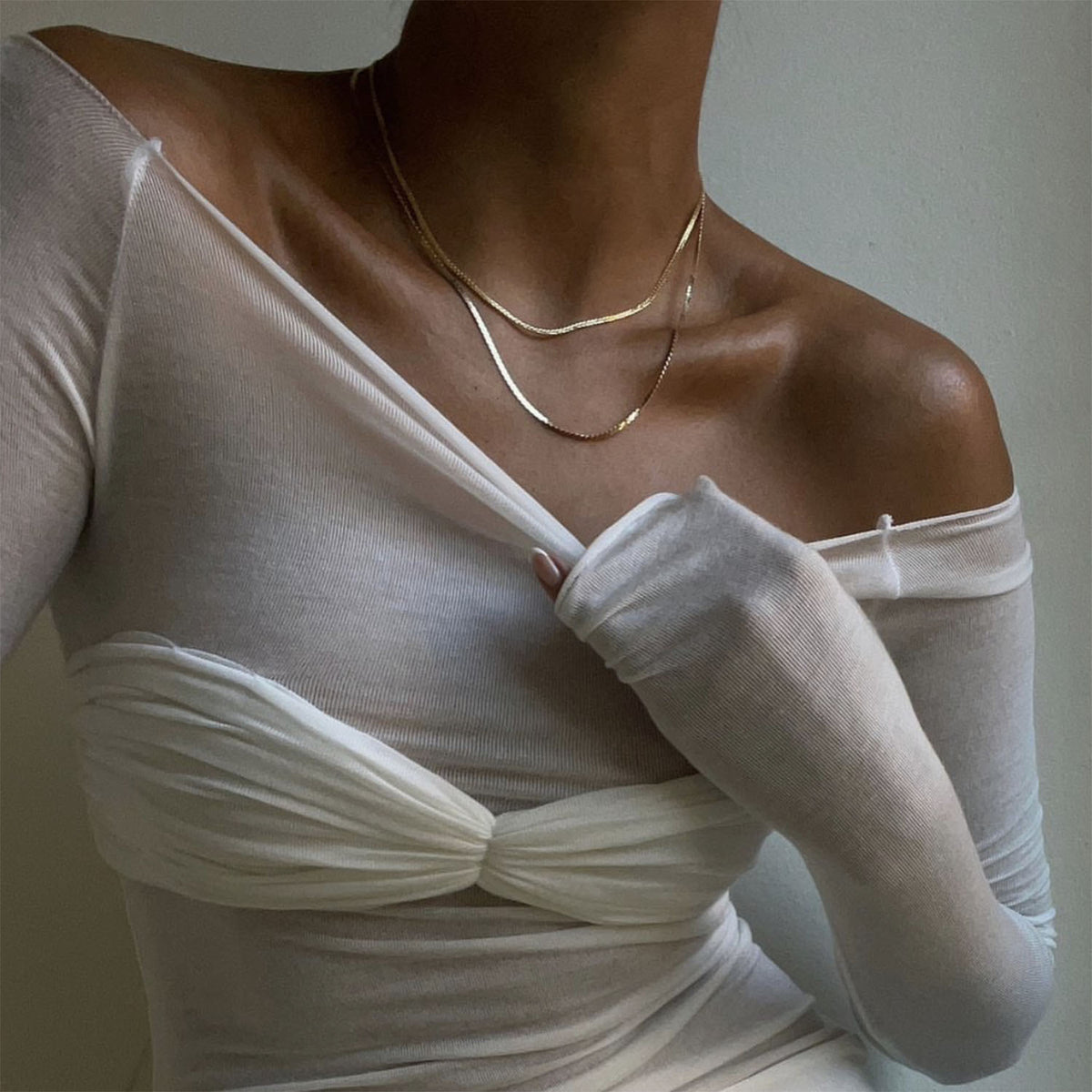 Haut en tricot "Lenie"