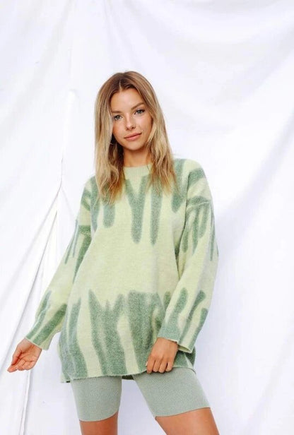 Pull tie and dye  "Céline" 4 coloris
