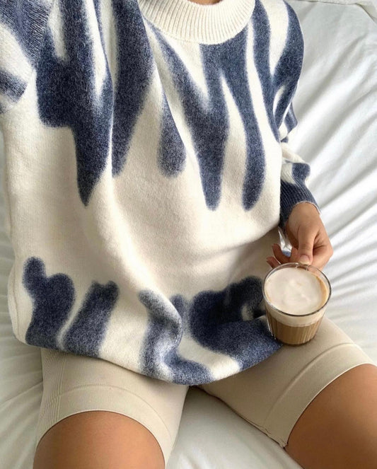Pull tie and dye  "Céline" 4 coloris