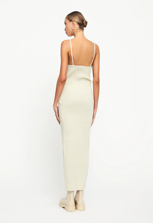 Robe longue maille côtelée "Charlotte"