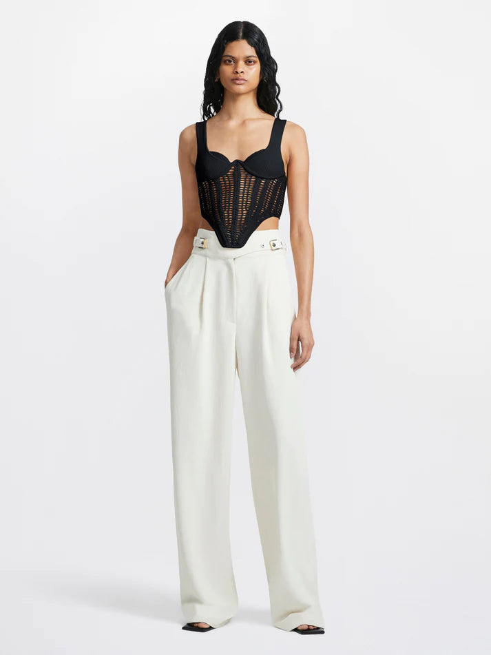 Top corsé "Lila" fait mains - 2 coloris
