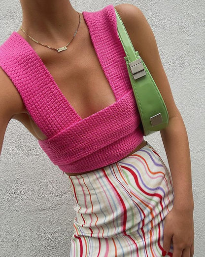 "Yana" asymmetrical top 5 colors